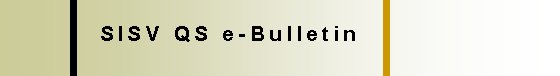 SISV QS e-Bulletin